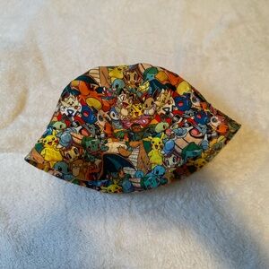 Bowels Nintendo Pokémon All Over Bucket Hat One Size Fit Most